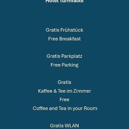 Turmfalke 24h Self Check In Hotel 2*